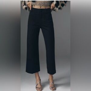 Anthropologie Maeve Colette Black Wide Leg Pants